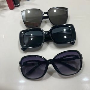 Shein sunglasses bundle of 3
